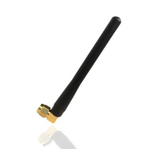 UHF 433MHz LoRa Rubber Antenna With SMA Right Angle Male